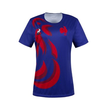 t shirt le coq sportif femme blanche