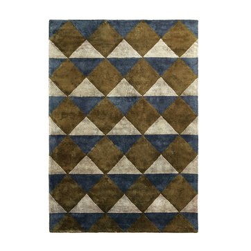 Teppich Darva mit geometrischem Muster, Viskose AM.PM