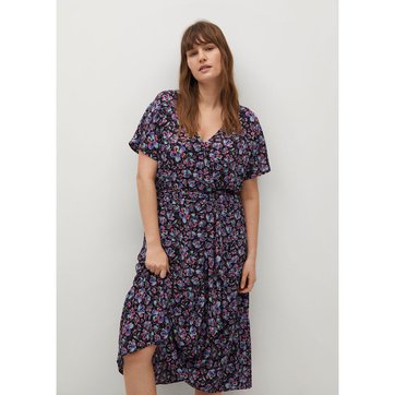 robe violeta by mango
