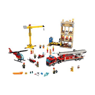 Bombeiros combatem o fogo no centro da cidade, 60216 LEGO CITY