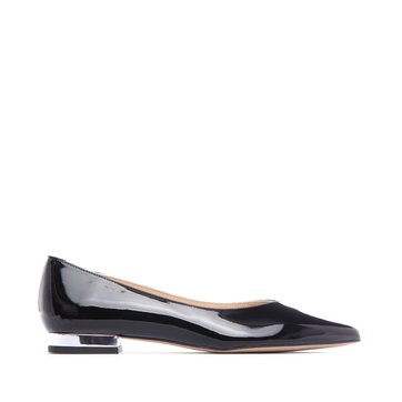 Ballerine vernis noir femme | La Redoute