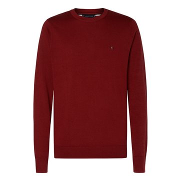 Camisola com gola redonda, em algodão, WCC Signature TOMMY HILFIGER