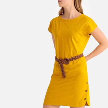 Vestido recto semilargo Vestido recto semilargo LA REDOUTE COLLECTIONS