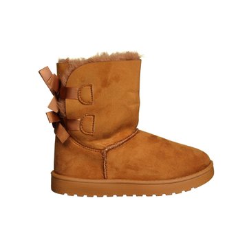 bottes fille marron
