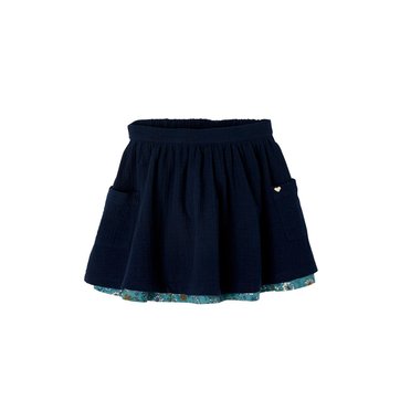 Jupe Droite Bleu Marine La Redoute