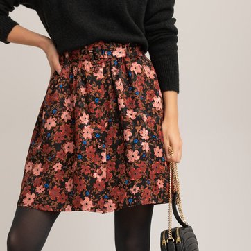 Kurzer Skaterrock mit Blumenprint LA REDOUTE COLLECTIONS