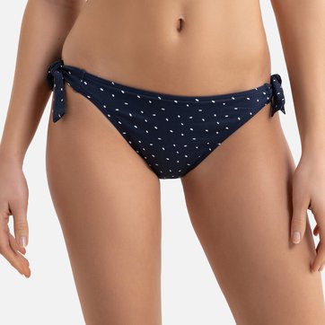 Bas de maillot de bain culotte à pois, à nouettes LA REDOUTE COLLECTIONS