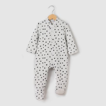 Sobrepijama de felpa de "lunares" 0 meses - 3 años LA REDOUTE COLLECTIONS