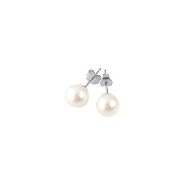 Boutons Argent 925 Plaqué or 4 Perles D'Eau Douce Boucles D'Oreilles Pendantes Bijoux, montres Perle