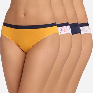 Lote de 4 cuecas, Les pockets coton Lote de 4 cuecas, Les pockets coton DIM