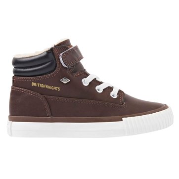 basket montante marron