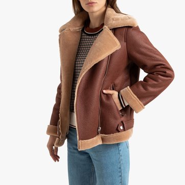 Veste En Cuir Et Simili Femme La Redoute