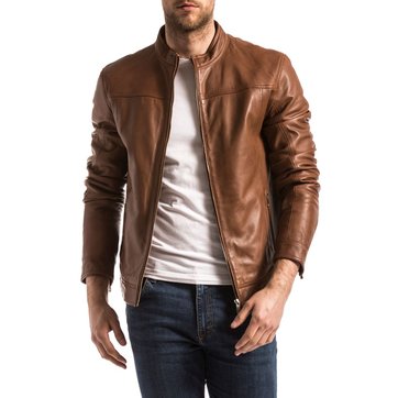 Veste Redoute Cuir La Marron Homme r6rxqwaZP