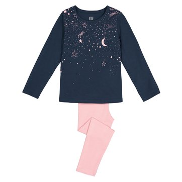 Pijama estampado de galaxia 3-12 años LA REDOUTE COLLECTIONS