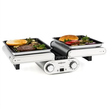 Grill electrique de table | La Redoute Oneconcept dr. Beef ii grill de table électrique barbecue