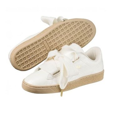 basket puma heart beige basket puma heart beige