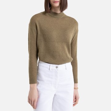 Pullover, runder Ausschnitt, Grobstrick LA REDOUTE COLLECTIONS