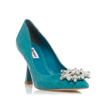 escarpin bleu turquoise