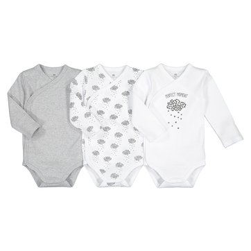 3er-Pack Bodys, Frühgeborene - 2 Jahre LA REDOUTE COLLECTIONS