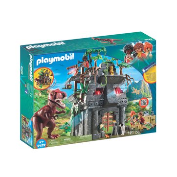 Acampamento Base com T-Rex 9429 PLAYMOBIL