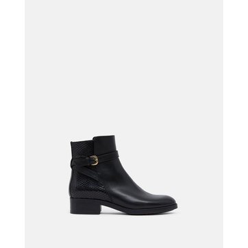 bottines homme noir petit talon