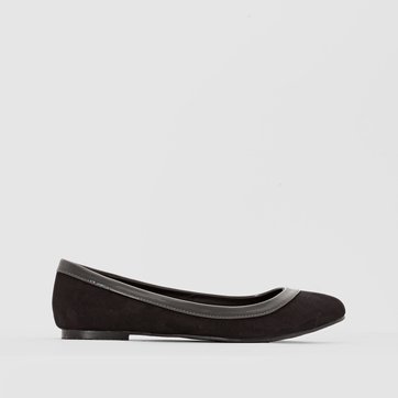 Bailarinas de dos materias, para pie ancho, del 38 al 45 LA REDOUTE COLLECTIONS PLUS