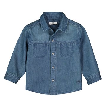 Camisa de ganga, 1 mês-3 anos Camisa de ganga, 1 mês-3 anos LA REDOUTE COLLECTIONS