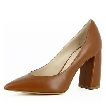 escarpin cognac homme