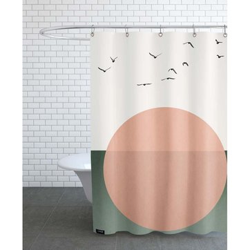 Rideau de douche mod/èle rouge /à talons hauts avec rouge /à l/èvres sur les rideaux de/ bain/ imperm/éable noir r/ésistant /à la moisissure pour la/ salle/ de/ bain Home Decor Photo montr/&eacut