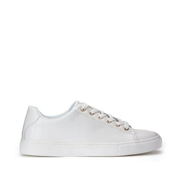chaussure bleu et blanche