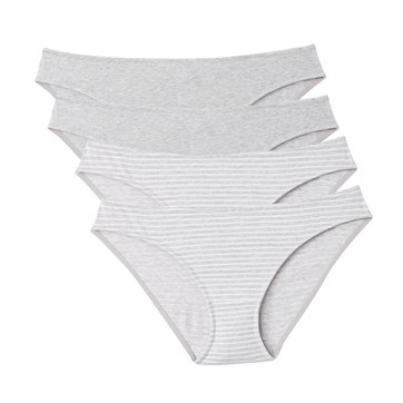 Lote de 4 cuecas para grávida, em algodão estampado Lote de 4 cuecas para grávida, em algodão estampado LA REDOUTE MATERNIDADE