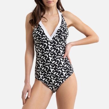 Maillot de bain imprimé, effet ventre plat Maillot de bain imprimé, effet ventre plat ANNE WEYBURN