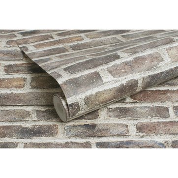 Papier Peint Relief Brique La Redoute