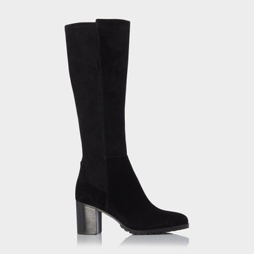 bottes femme stretch noir