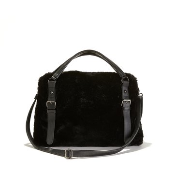 Bolso de mano de pelo sintético LA REDOUTE COLLECTIONS