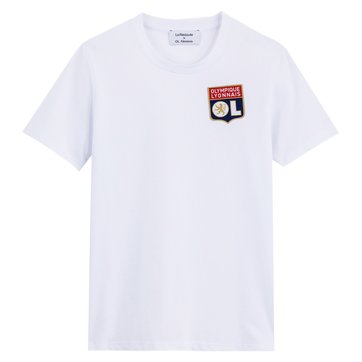 T-shirt de gola redonda, mangas curtas OL X LA REDOUTE