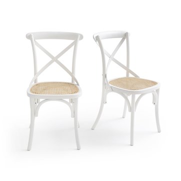 Chaise dos croisé Cedak (lot de 2) LA REDOUTE INTERIEURS