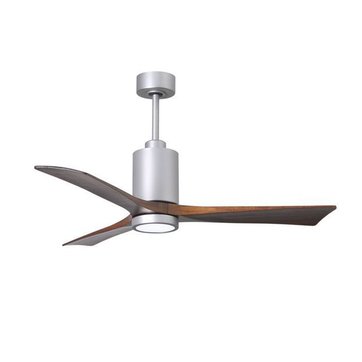 Ventilateur plafond Malvinas 140cm Chrome Noyer Acajou Ventilateur plafond Malvinas 140cm Chrome Noyer Acajou