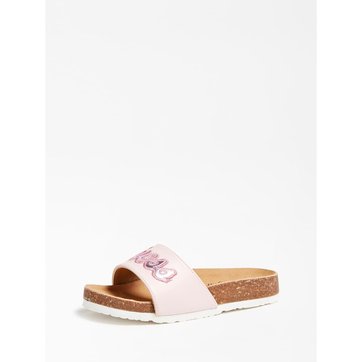 claquette rose femme