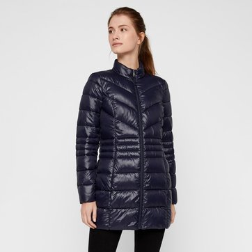 Chaqueta acolchada semilarga, de cuello alto VERO MODA