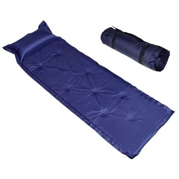 JHKJ Matelas de Camping Gonflable Tapis de Couchage Gonflable Matelas Pneumatique avec Oreiller Amovible Camping avec Oreiller Fix/é sur Le Matelas