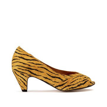 escarpin jaune pas cher