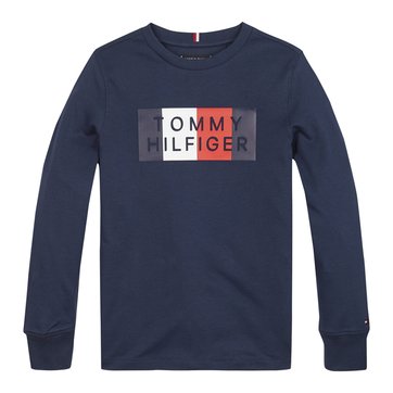 Camisola de mangas compridas, 10 - 16 anos TOMMY HILFIGER