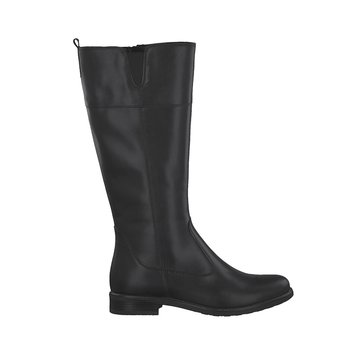 Botas em pele, tacão raso TAMARIS