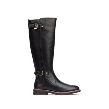 bottes femme cuir noir