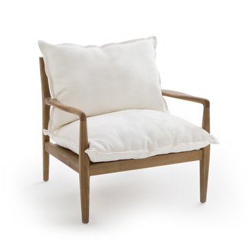 Sillón de tejido de lino, Dilma AM.PM
