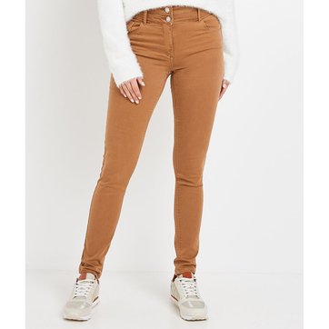 Jean slim camel femme | La Redoute