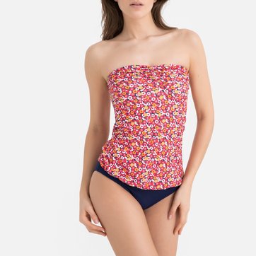 Maillot de bain 1 pièce bustier, effet 2 en 1 LA REDOUTE COLLECTIONS