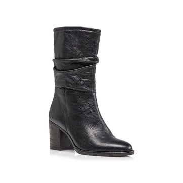 bottes mi mollet noires femme