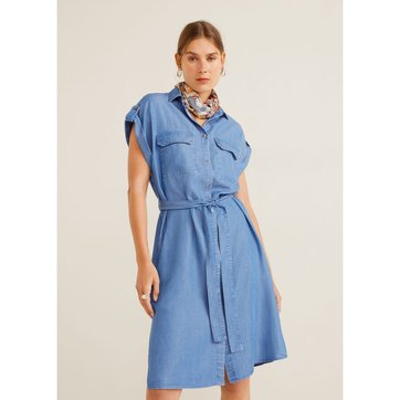 Femme Redoute Mi Longue Robe MangoLa bgy7If6Yv
